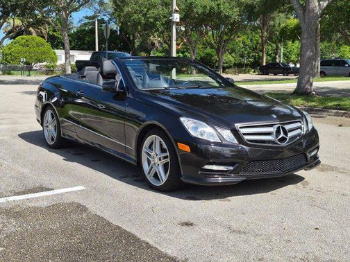 Black 2013 Mercedes-Benz E-Class E 550