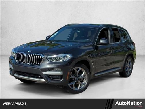 Dark Graphite Metallic 2021 BMW X3 xDrive30i