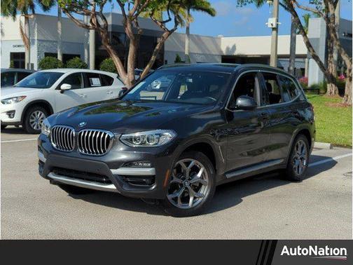 Dark Graphite Metallic 2021 BMW X3 xDrive30i
