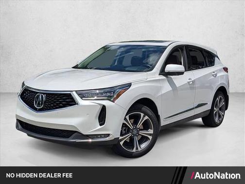 Platinum White Pearl 2023 Acura RDX Advance Package