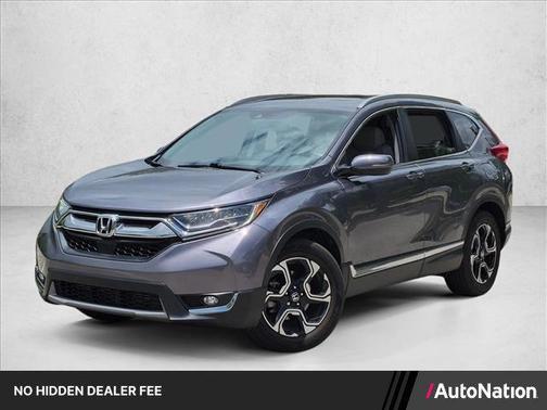 Gunmetal Metallic 2017 Honda CR-V Touring