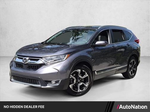 Gunmetal Metallic 2017 Honda CR-V Touring