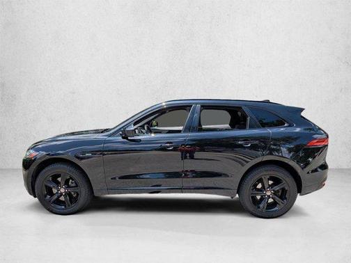 Black 2020 Jaguar F-PACE R-Sport P300 AWD Automatic