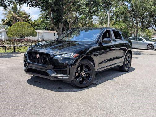 Black 2020 Jaguar F-PACE R-Sport P300 AWD Automatic