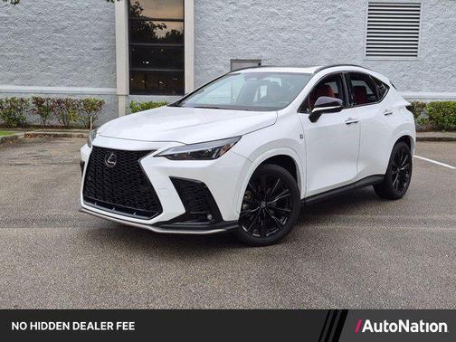 Ultra White 2024 Lexus NX 350 F SPORT Handling