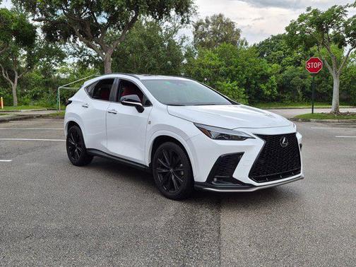 Ultra White 2024 Lexus NX 350 F SPORT Handling