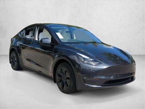 Stealth Grey 2025 Tesla Model Y Long Range Dual Motor All-Wheel Drive
