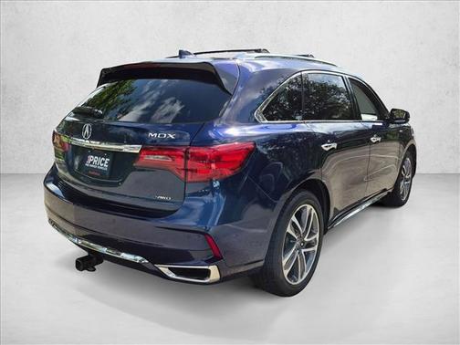 Blue 2018 Acura MDX Sport Hybrid w/Advance Package