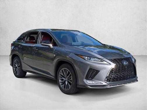 Nebula Gray Pearl 2022 Lexus RX 350 F SPORT Handling