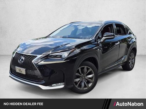 Obsidian 2015 Lexus NX 200t F Sport
