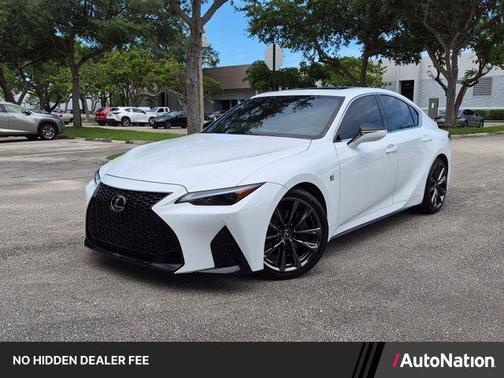 Ultra White 2024 Lexus IS 350 F Sport