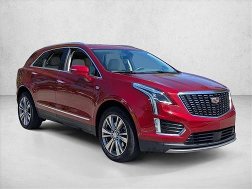 Radiant Red Tintcoat 2024 Cadillac XT5 Premium Luxury