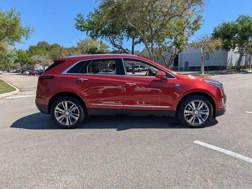 Radiant Red Tintcoat 2024 Cadillac XT5 Premium Luxury
