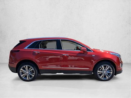 Radiant Red Tintcoat 2024 Cadillac XT5 Premium Luxury