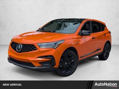 Thermal Orange Pearl 2021 Acura RDX PMC Edition