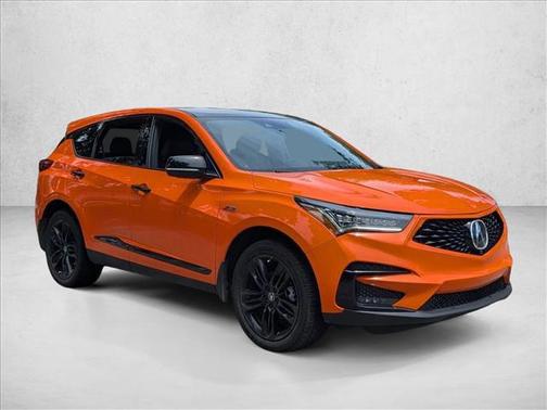 Thermal Orange Pearl 2021 Acura RDX PMC Edition