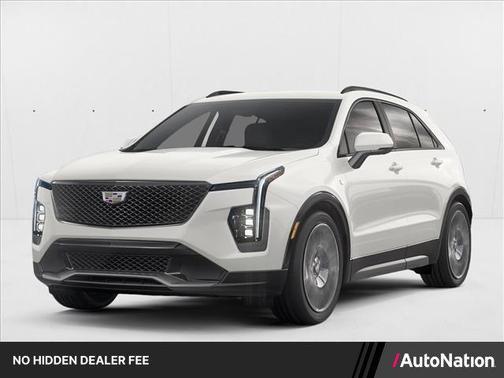 Crystal White Tricoat 2024 Cadillac XT4 Luxury