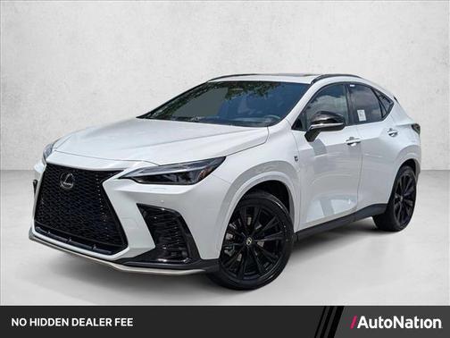 Ultra White 2026 Lexus NX 350 F SPORT Handling