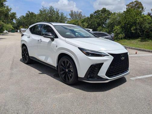 Ultra White 2026 Lexus NX 350 F SPORT Handling