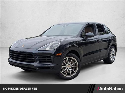 Moonlight Blue Metallic 2021 Porsche Cayenne Cayenne