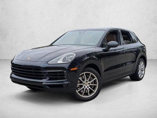 Moonlight Blue Metallic 2021 Porsche Cayenne Cayenne