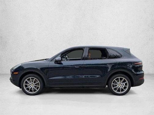Moonlight Blue Metallic 2021 Porsche Cayenne Cayenne
