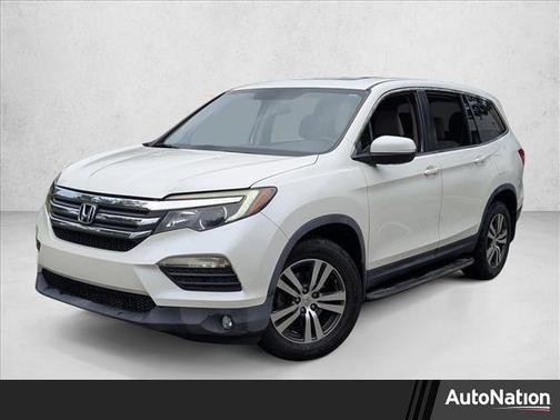 White Diamond Pearl 2017 Honda Pilot EX-L