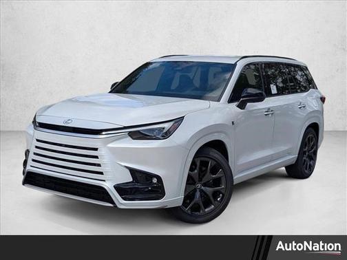 Wind Chill White 2026 Lexus TX 500h F SPORT Premium