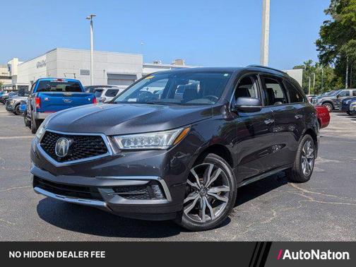 Gunmetal Metallic 2019 Acura MDX 3.5L