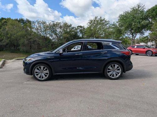 Hermosa Blue 2021 INFINITI QX50 SENSORY