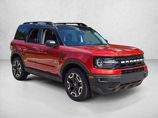 Hot Pepper Red Metallic Tinted Clearcoat 2024 Ford Bronco Sport Outer Banks