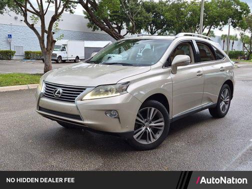 Satin Cashmere Metallic 2015 Lexus RX 350 Base