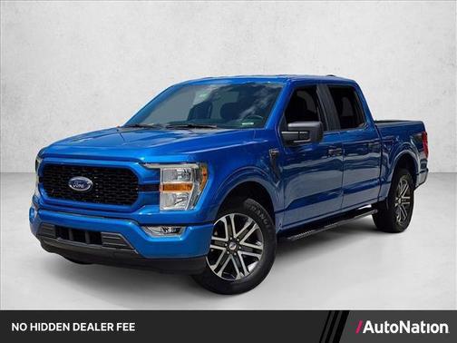 Velocity Blue Metallic 2021 Ford F-150 XL