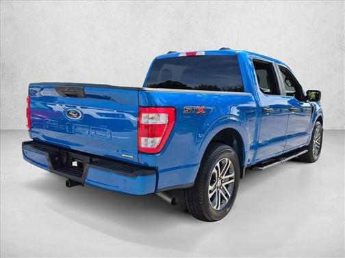 Velocity Blue Metallic 2021 Ford F-150 XL