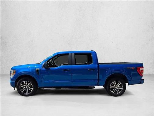 Velocity Blue Metallic 2021 Ford F-150 XL