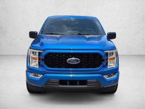 Velocity Blue Metallic 2021 Ford F-150 XL