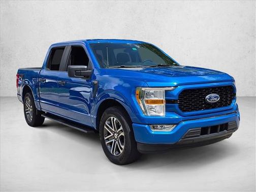 Velocity Blue Metallic 2021 Ford F-150 XL
