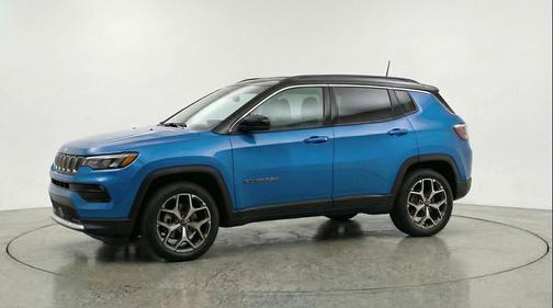 Hydro Blue Pearlcoat 2025 Jeep Compass Limited
