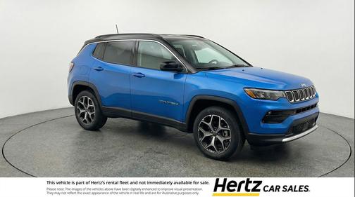 Hydro Blue Pearlcoat 2025 Jeep Compass Limited