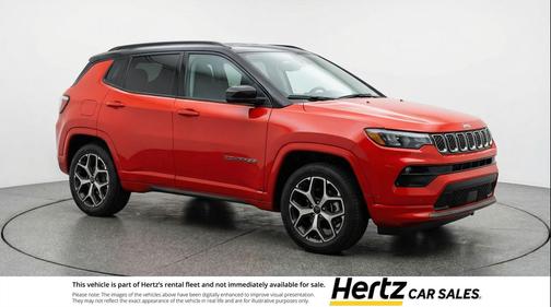Red Hot Pearlcoat 2025 Jeep Compass Limited