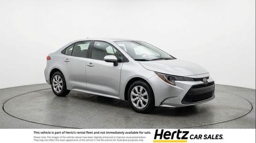 Classic Silver Metallic 2025 Toyota Corolla LE