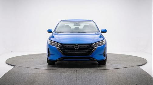 Electric Blue Metallic 2025 Nissan Sentra SV