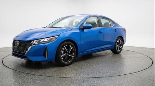 Electric Blue Metallic 2025 Nissan Sentra SV