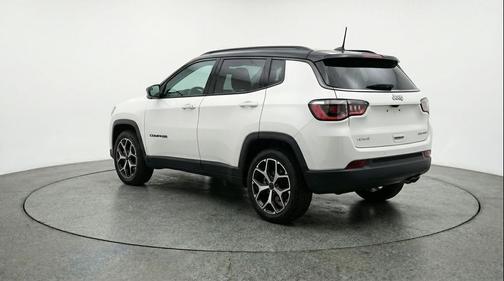 Bright White Clearcoat 2025 Jeep Compass Limited