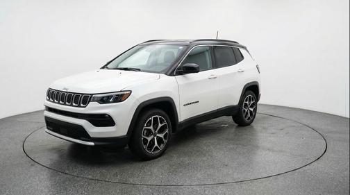 Bright White Clearcoat 2025 Jeep Compass Limited