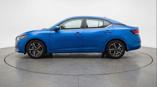 Electric Blue Metallic 2025 Nissan Sentra SV