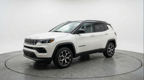 Bright White Clearcoat 2025 Jeep Compass Limited
