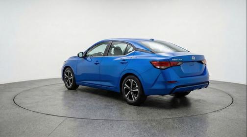 Electric Blue Metallic 2025 Nissan Sentra SV