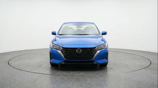 Electric Blue Metallic 2025 Nissan Sentra SV