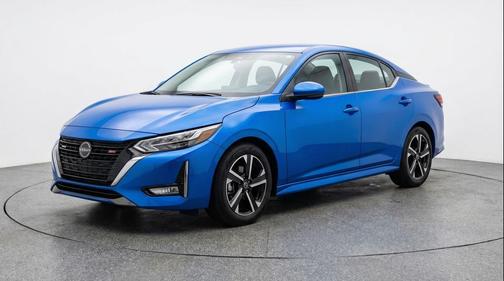 Electric Blue Metallic 2025 Nissan Sentra SV